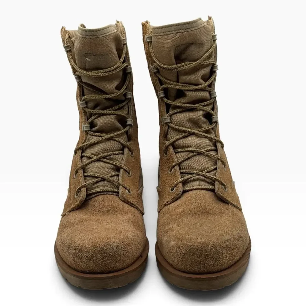 Belleville Mens 6R Steel Toe Hot Weather Desert Combat Boots Tan Made USA
